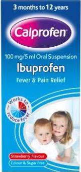 CALPROFEN oral suspension 100mg/5ml 100ml