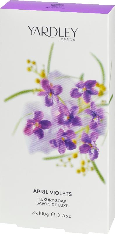 YARDLEY bath & body soap april violets 100g 3