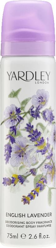 YARDLEY fragrance body spray english lavender 75ml