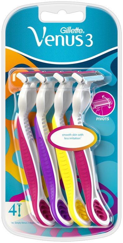 GILLETTE razors, blades & trimmers venus simply 3 disposable razors  4