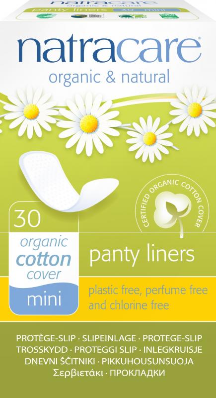 NATRACARE natural panty liners mini  30