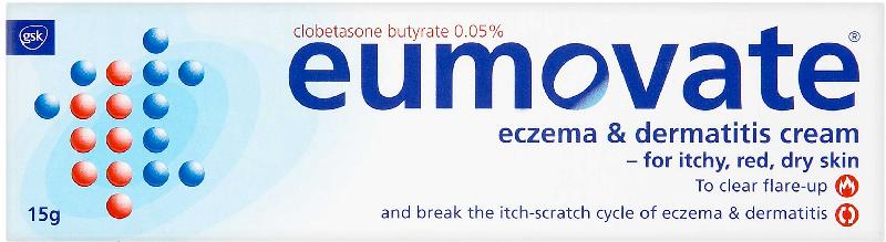 EUMOVATE eczema & dermatitis cream 0.05% 15g