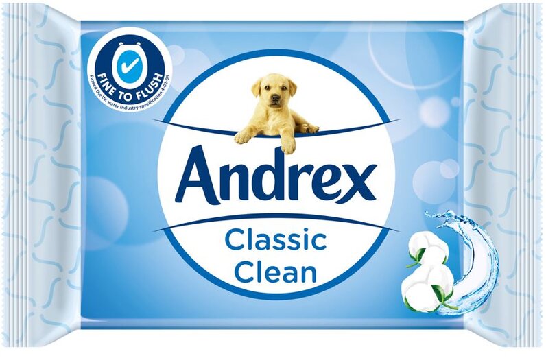 ANDREX moist toilet tissues classic clean washlets  36