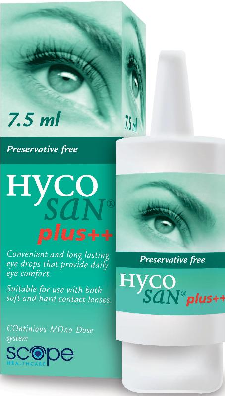 HYCOSAN PLUS eye drops 2%/0.1% 7.5ml