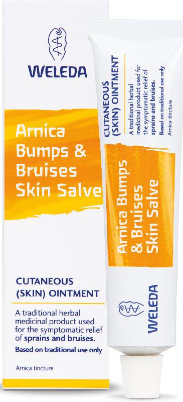 WELEDA health care anthroposophic medicines ointments arnica bumps & bruises skin salve 25g