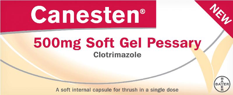 CANESTEN soft gel pessary 500mg  1