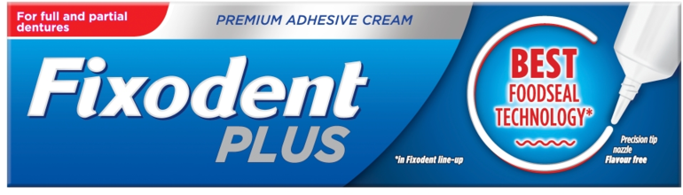 FIXODENT denture adhesive cream food seal 35ml