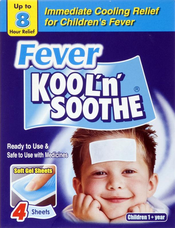 KOOL 'N' SOOTHE kids cooling strip sachets  4