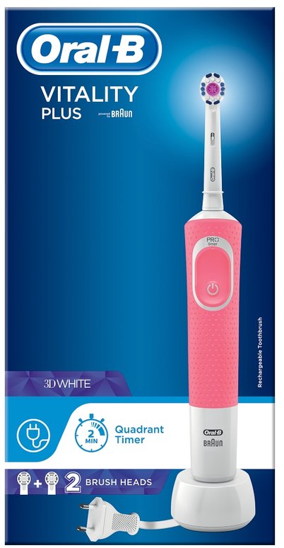 ORAL-B toothbrush electric vitality plus white & clean