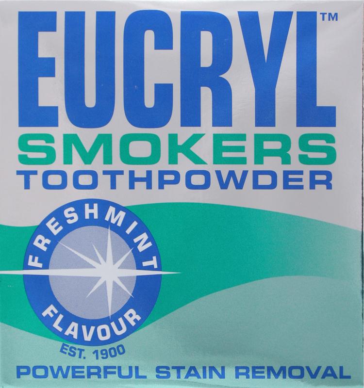 EUCRYL smokers tooth powder freshmint 50g