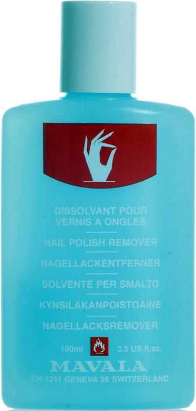 Mavala Nail Enamel Remover (Blue Plastic) 100Ml