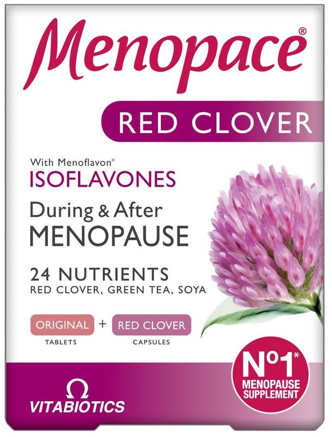 MENOPACE & red clover tablets & capsules  28 + 28