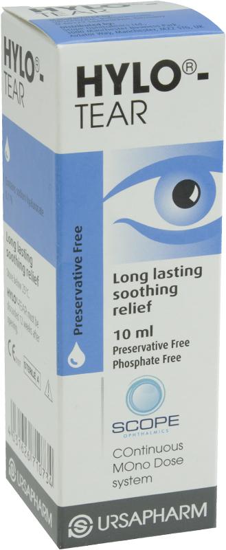 HYLO-TEAR eye drops p/f 0.1% 10ml