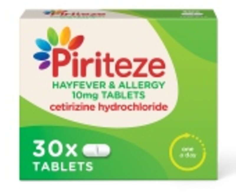 PIRITEZE tablets 10mg  30