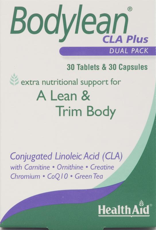 HEALTHAID lifestyle range bodylean CLA plus tablets & capsules  60