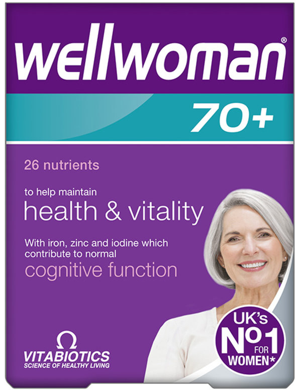 WELLWOMAN tablets 70+  30