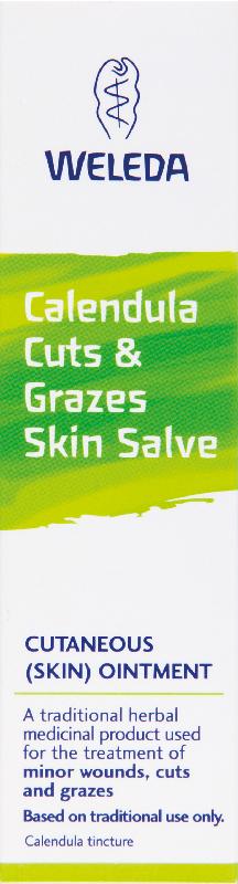 WELEDA health care anthroposophic medicines ointments calendula cuts & grazes salve 25g