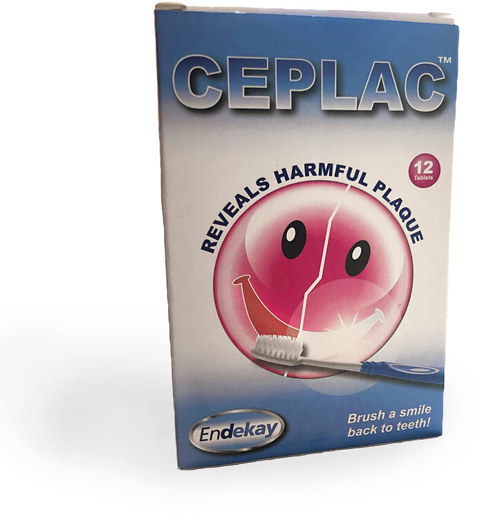 ENDEKAY ceplac dental disclosing tablets 12