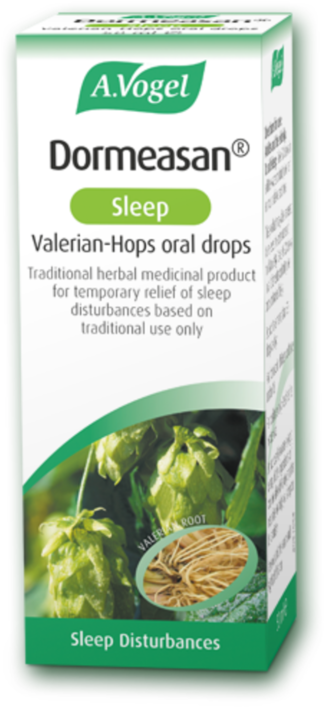 A.VOGEL stress, sleep & mood oral drops dormeasan valerian-hops 50ml