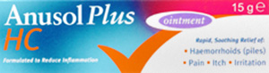 ANUSOL PLUS HC ointment 1.25g/0.875g/0.25g/10.75g 15g