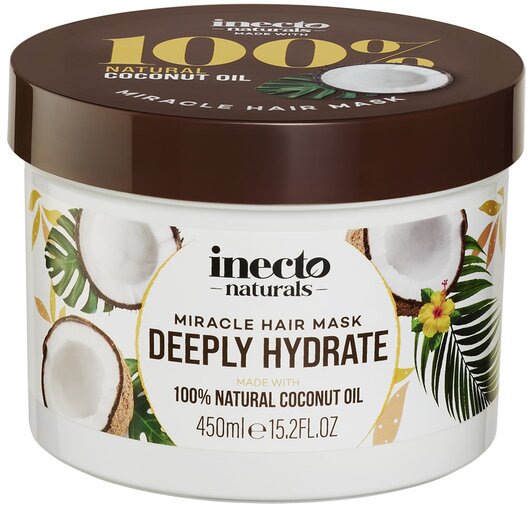 INECTO deeply hydrate hair mask coconut miracle 450ml