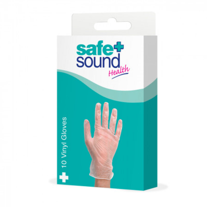 SAFE & SOUND gloves examination vinyl