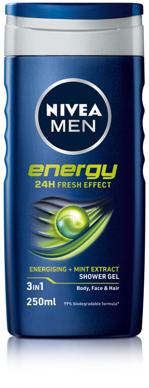 NIVEA MEN shower gel energy 250ml