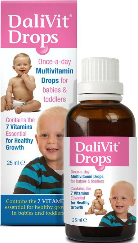 DALIVIT multivitamin drops 25ml