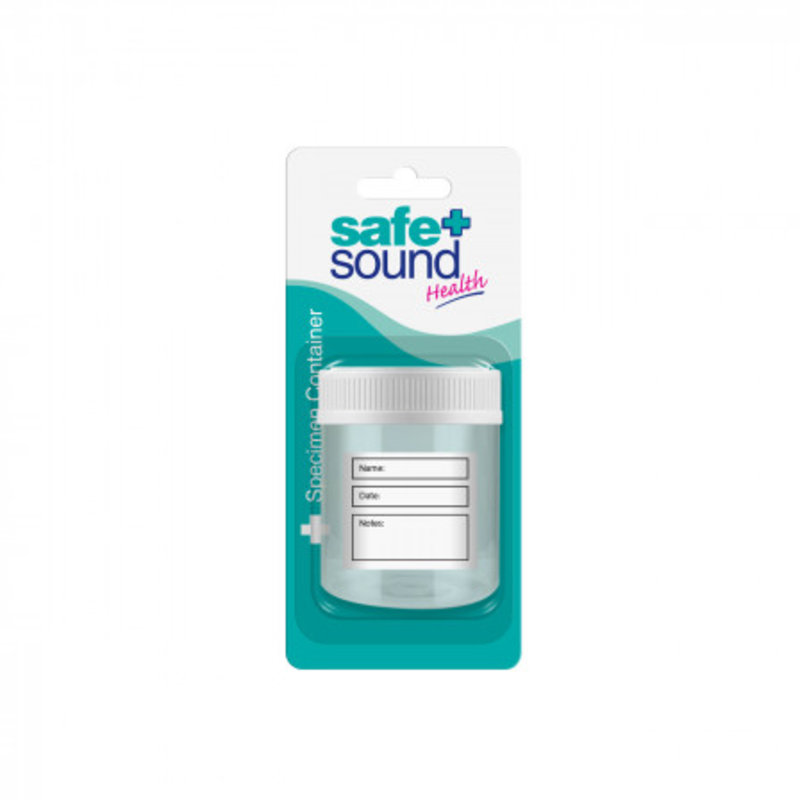 SAFE & SOUND medical sundries specimen container