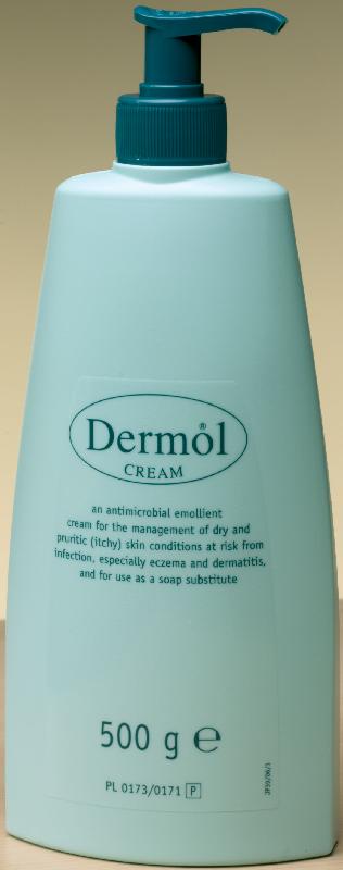 DERMOL cream 0.1% w/w/0.1% w/w/10% w/w/10% w/w 500g
