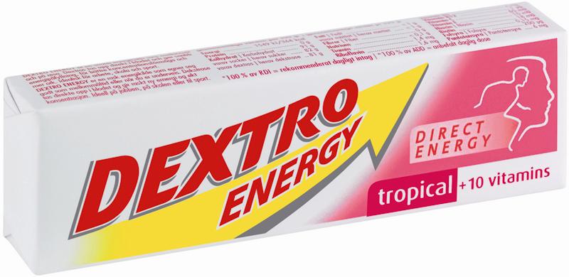 DEXTRO ENERGY tablets immunefit tropical 47g