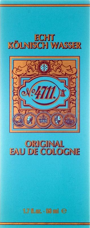 4711 eau de cologne bottle 50ml