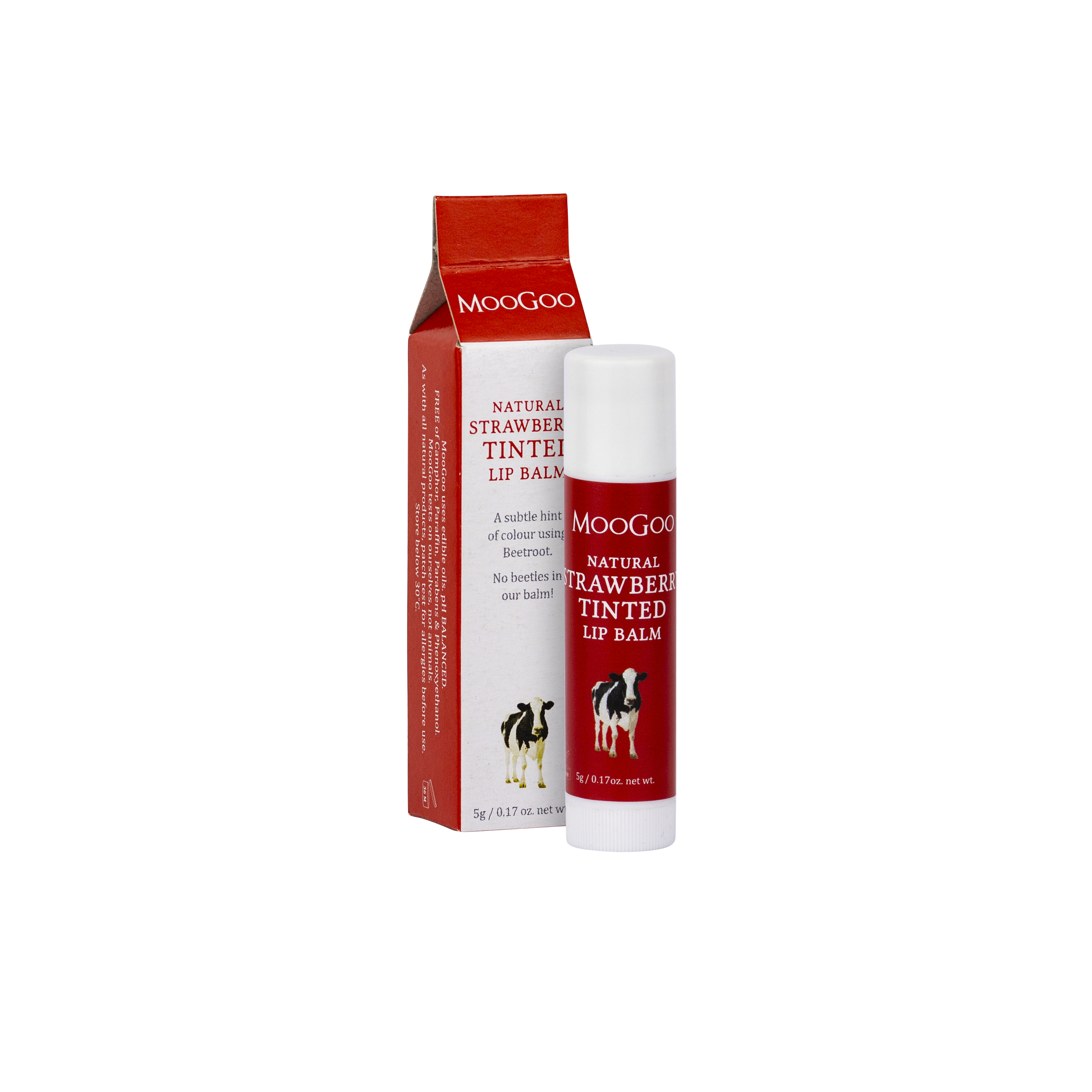 MooGoo Lip Balm - Strawberry Tinted