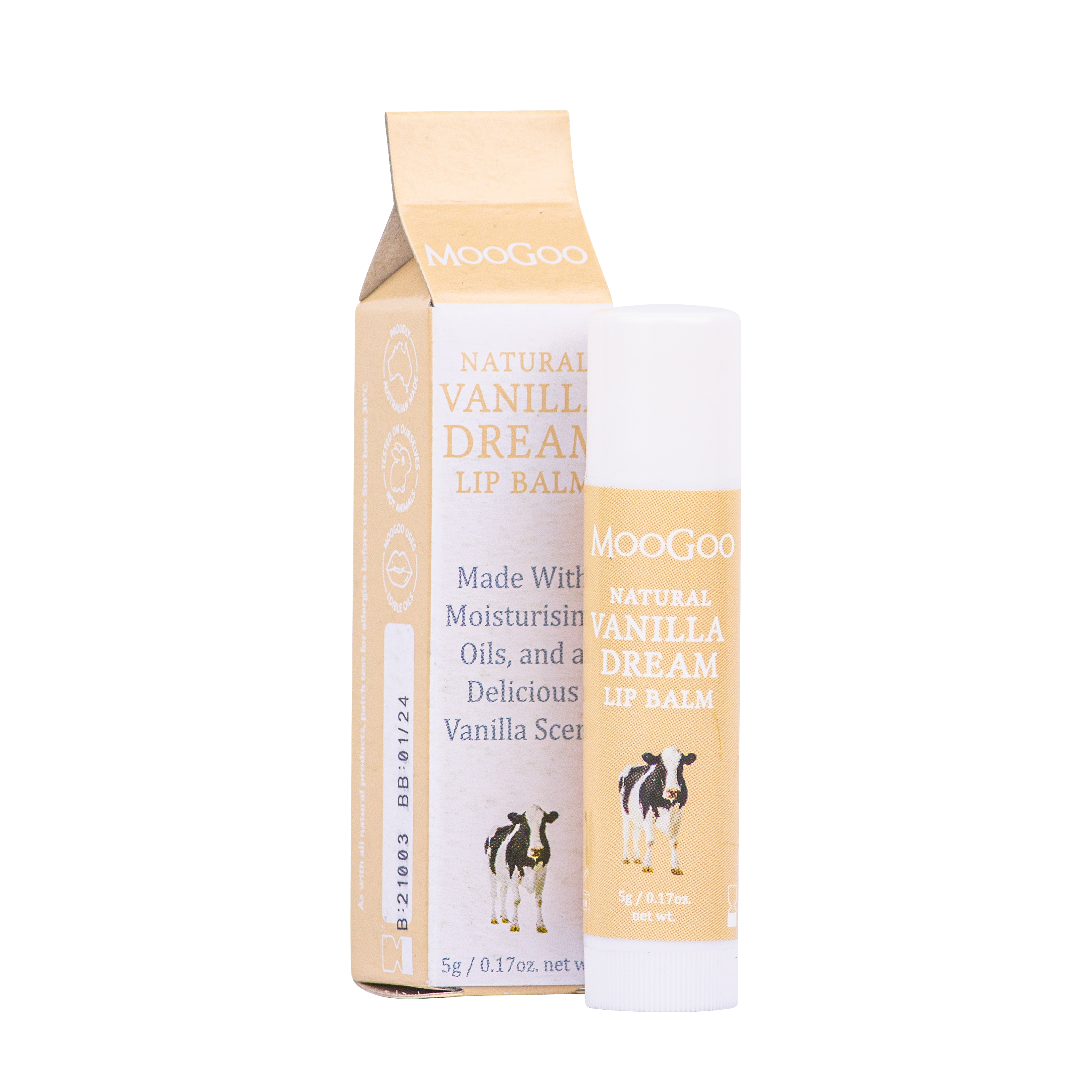 MooGoo Lip Balm - Vanilla Dream